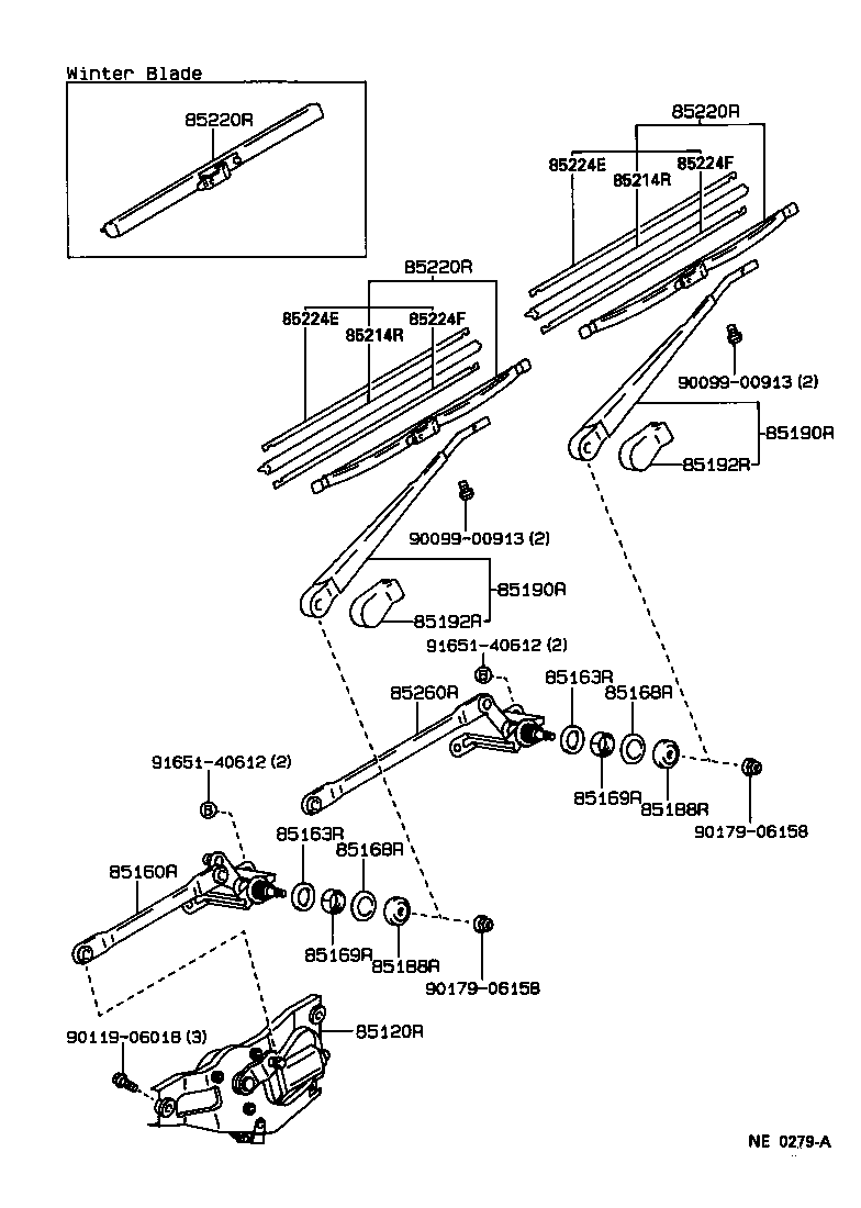  CROWN |  REAR WIPER