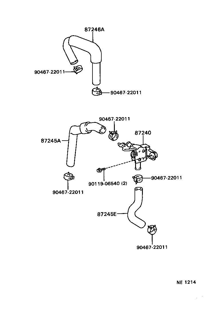  CROWN CROWN MAJESTA |  HEATING AIR CONDITIONING WATER PIPING