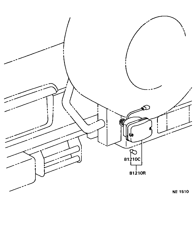  MEGA CRUISER |  REAR FOG LAMP