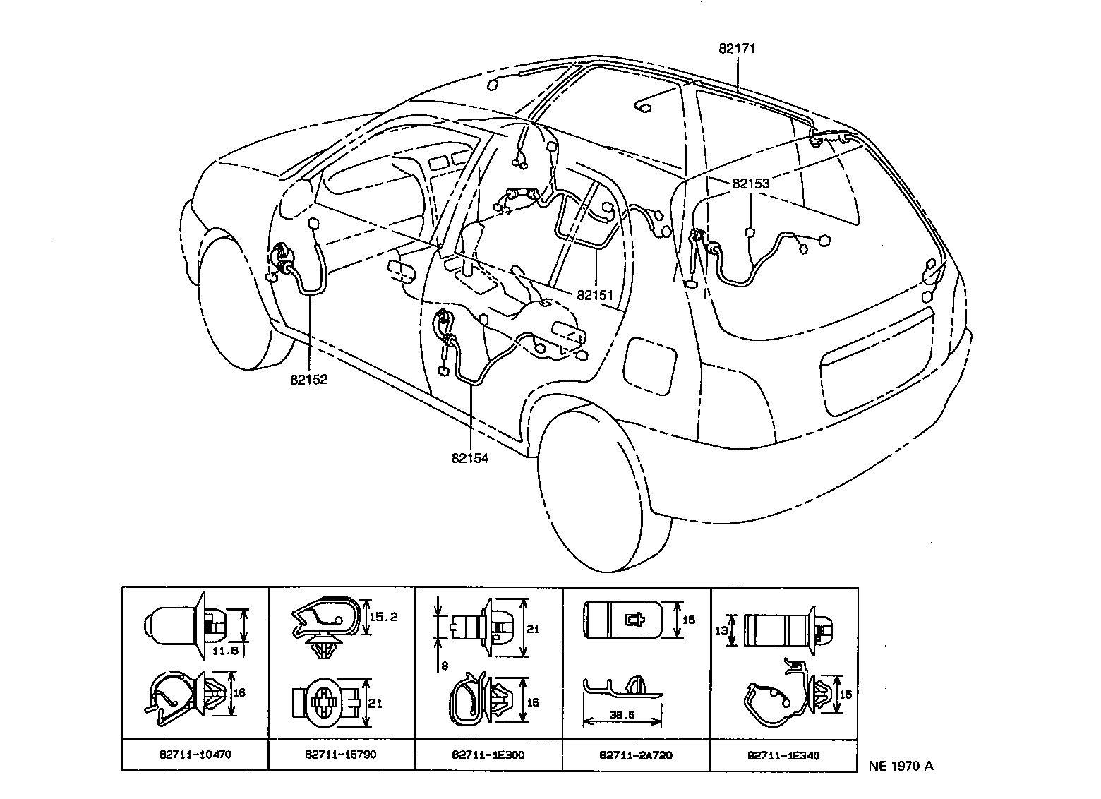  STARLET |  WIRING CLAMP