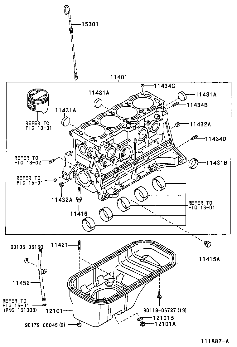  CARINA FF |  CYLINDER BLOCK