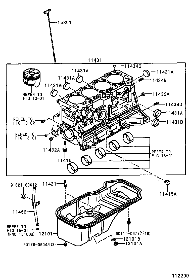  CARINA FF |  CYLINDER BLOCK