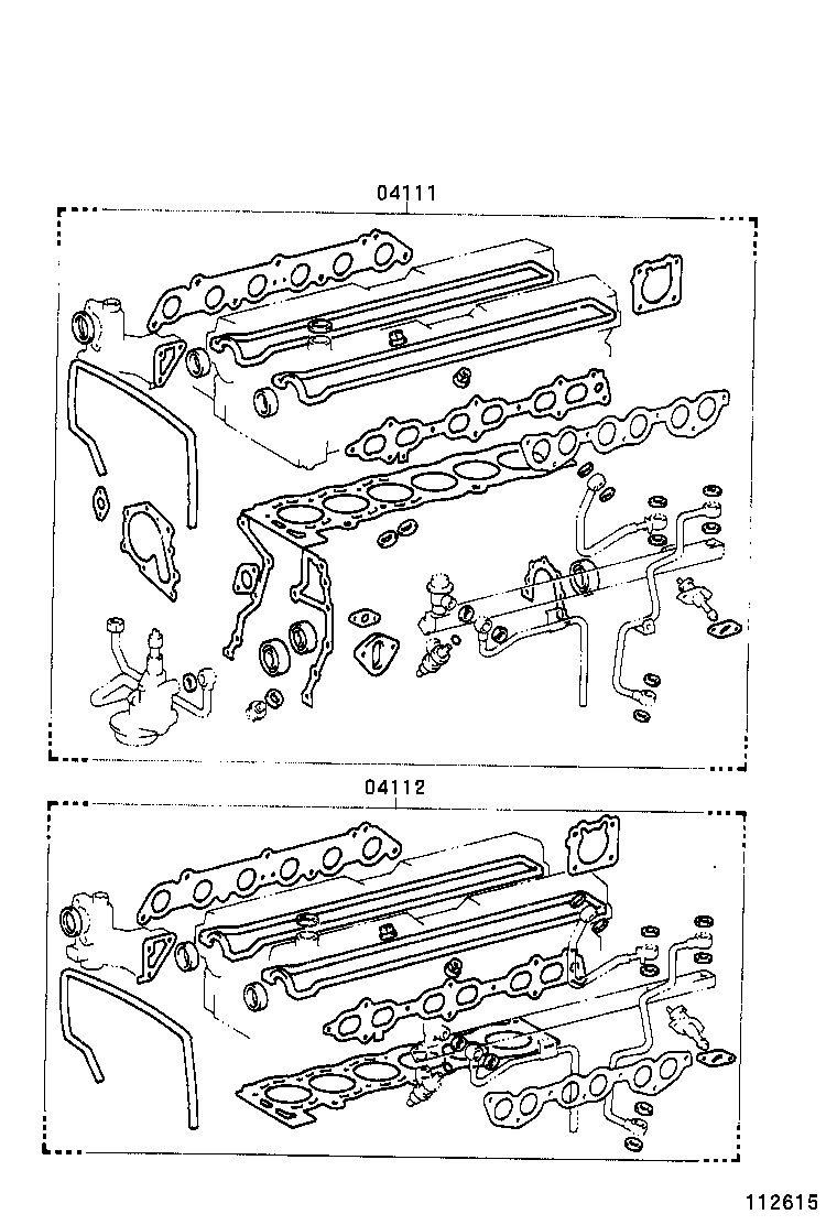  CROWN |  ENGINE OVERHAUL GASKET KIT