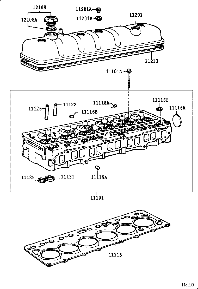  LAND CRUISER VAN |  CYLINDER HEAD