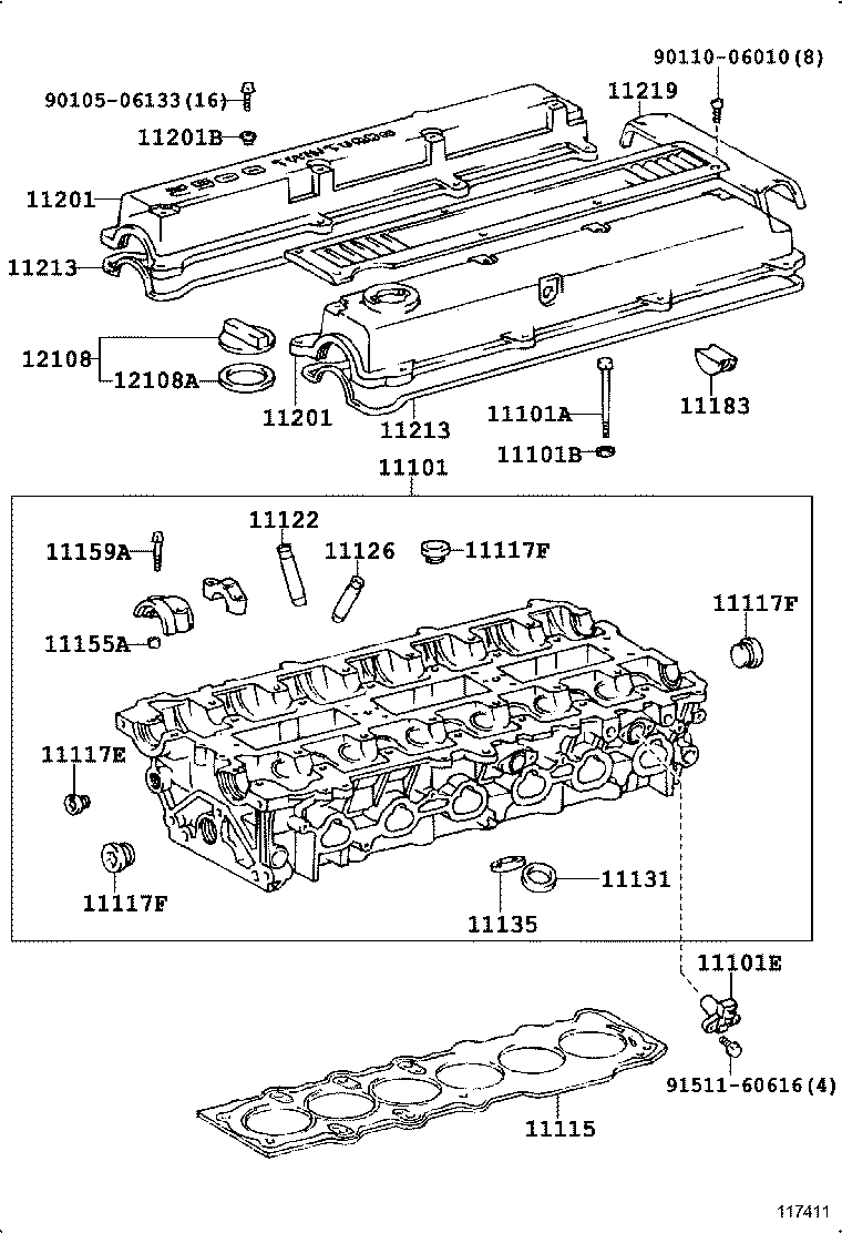  CHASER |  CYLINDER HEAD