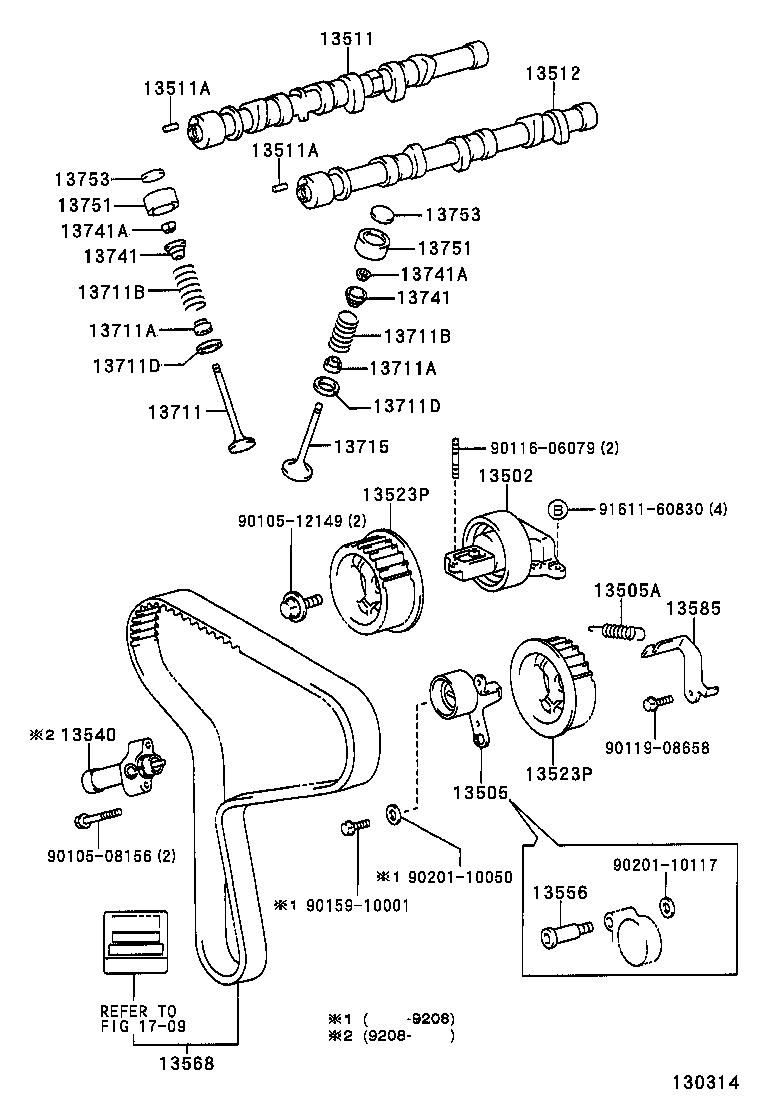  HILUX |  CAMSHAFT VALVE