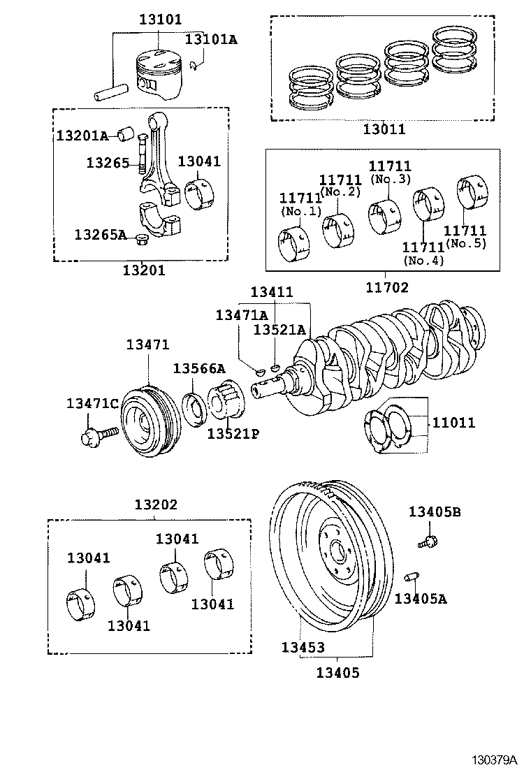  CELICA |  CRANKSHAFT PISTON