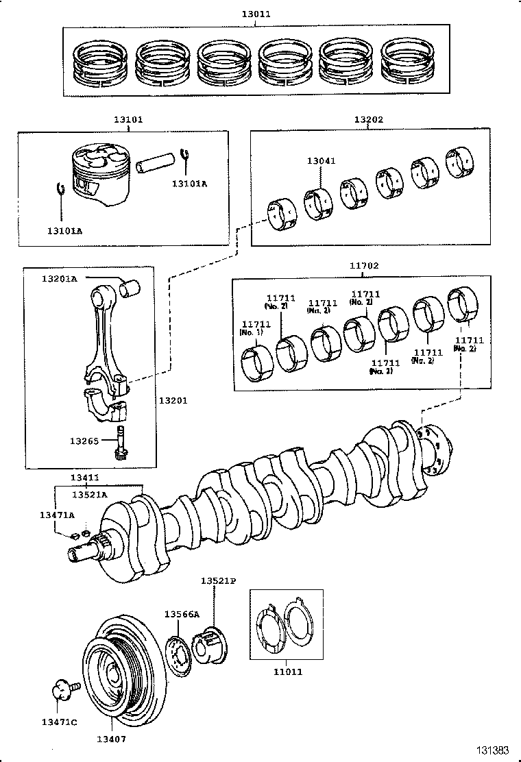  ARISTO |  CRANKSHAFT PISTON