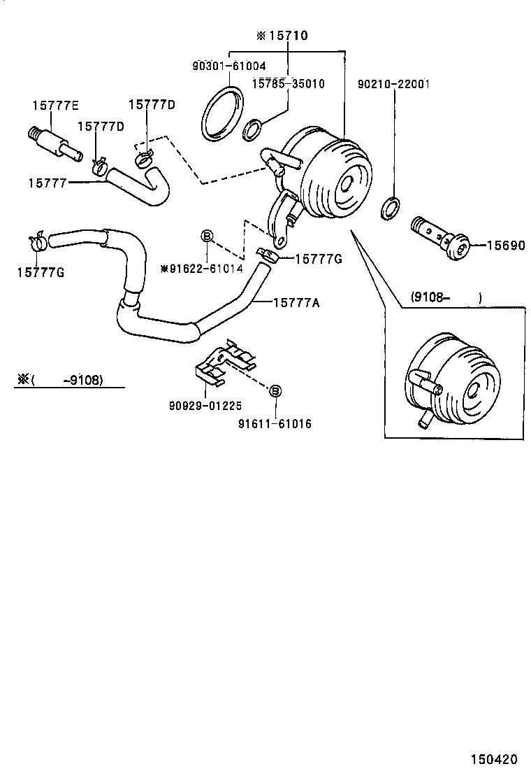  HILUX |  ENGINE OIL COOLER