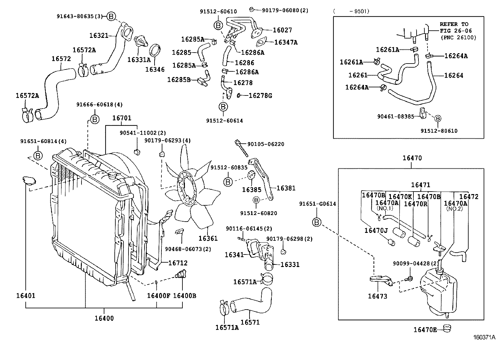  HILUX |  RADIATOR WATER OUTLET