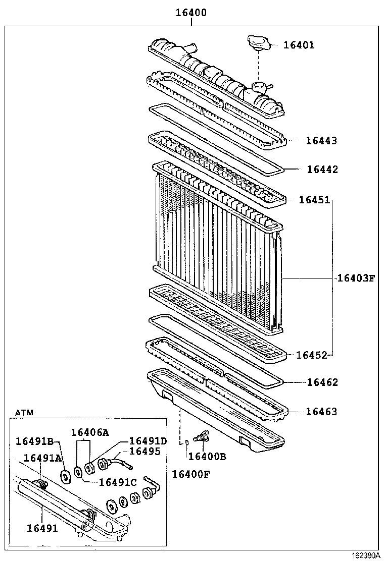  CROWN |  RADIATOR WATER OUTLET