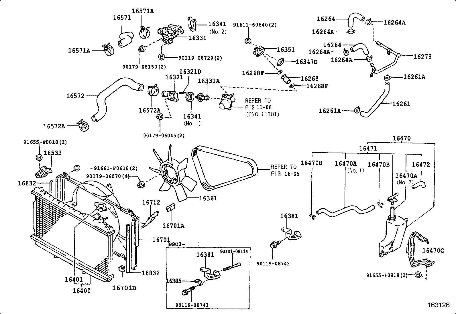  MARK 2 V WG |  RADIATOR WATER OUTLET