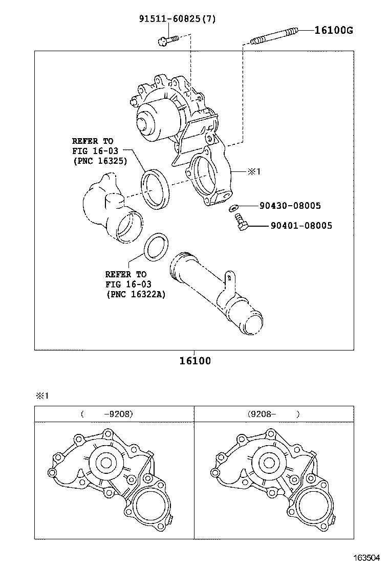  SCEPTER WG CP |  WATER PUMP
