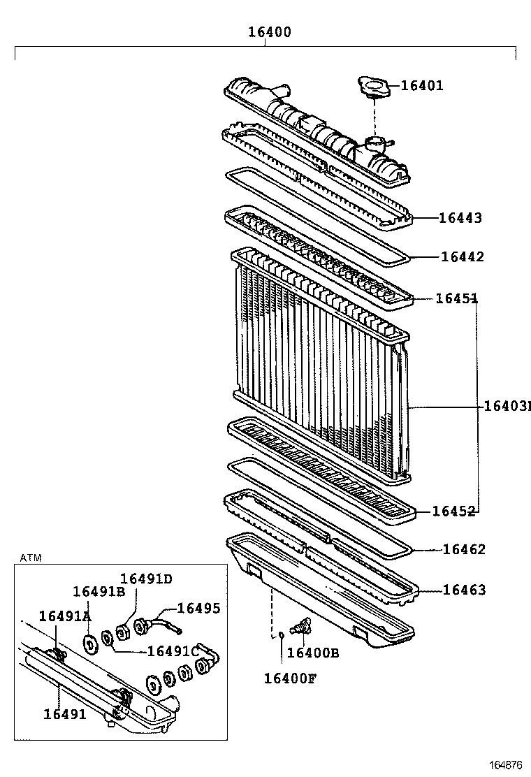  MARK 2 V WG |  RADIATOR WATER OUTLET