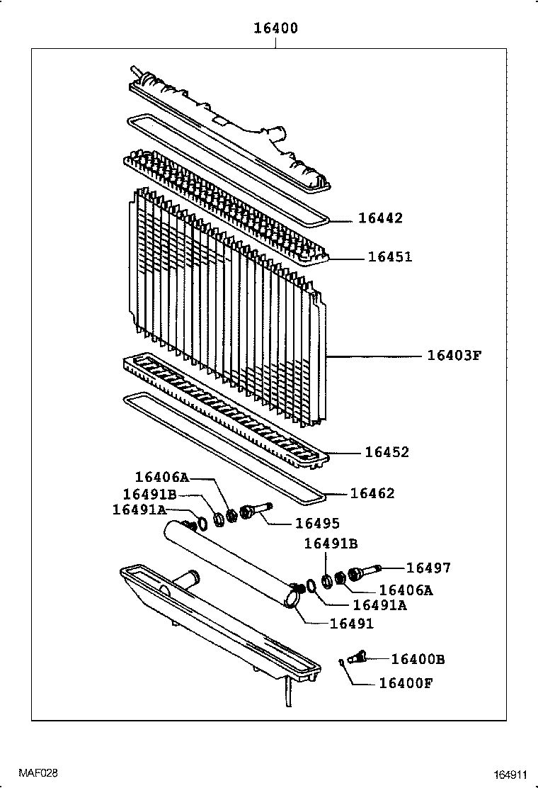  ARISTO |  RADIATOR WATER OUTLET