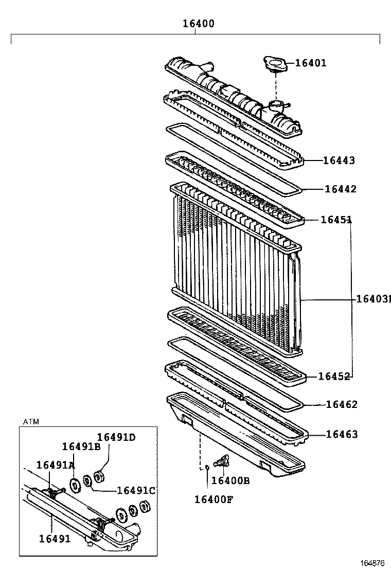  MARK 2 V WG |  RADIATOR WATER OUTLET