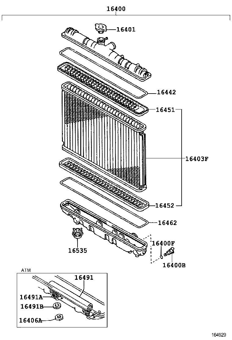  SPRINTER CARIB |  RADIATOR WATER OUTLET