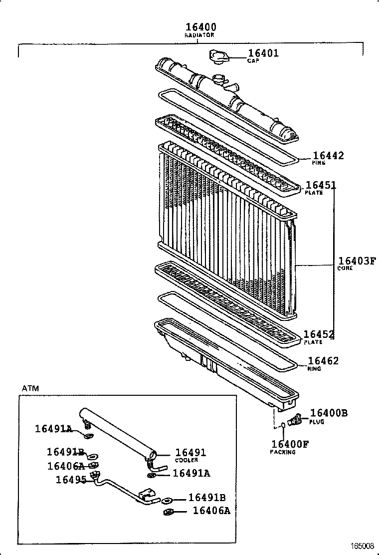  CELICA |  RADIATOR WATER OUTLET
