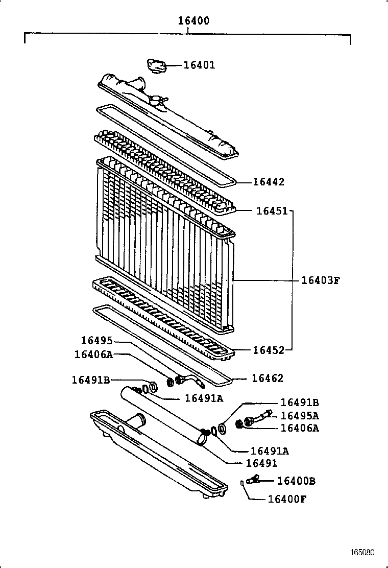  SCEPTER SED |  RADIATOR WATER OUTLET