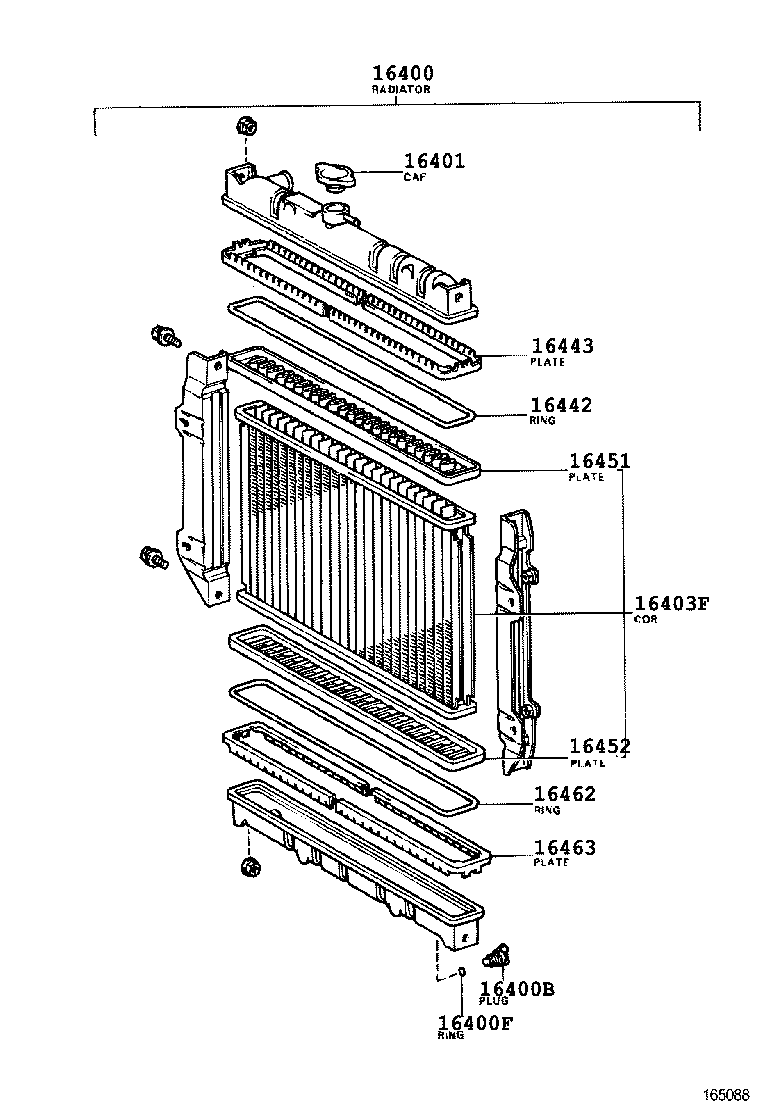  HILUX |  RADIATOR WATER OUTLET