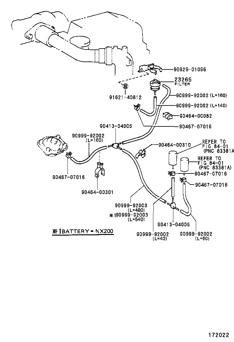  LAND CRUISER S T H T |  VACUUM PIPING