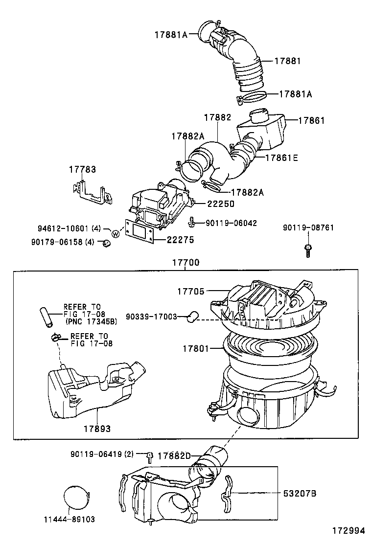  HILUX |  AIR CLEANER