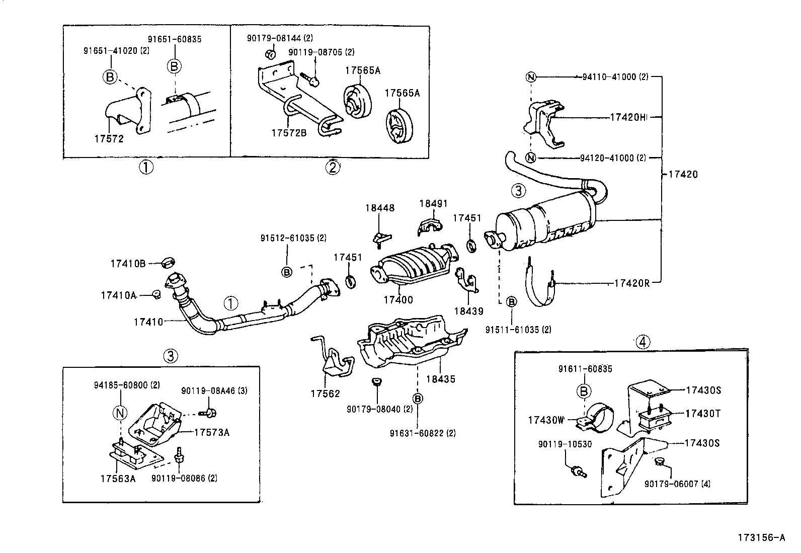  DYNA TOYOACE |  EXHAUST PIPE