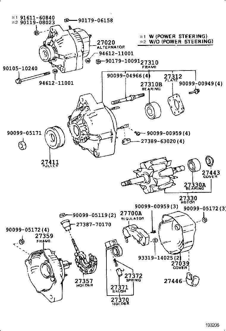  DYNA TOYOACE |  ALTERNATOR