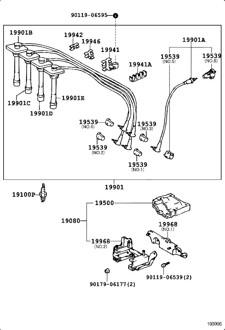  CYNOS |  IGNITION COIL SPARK PLUG