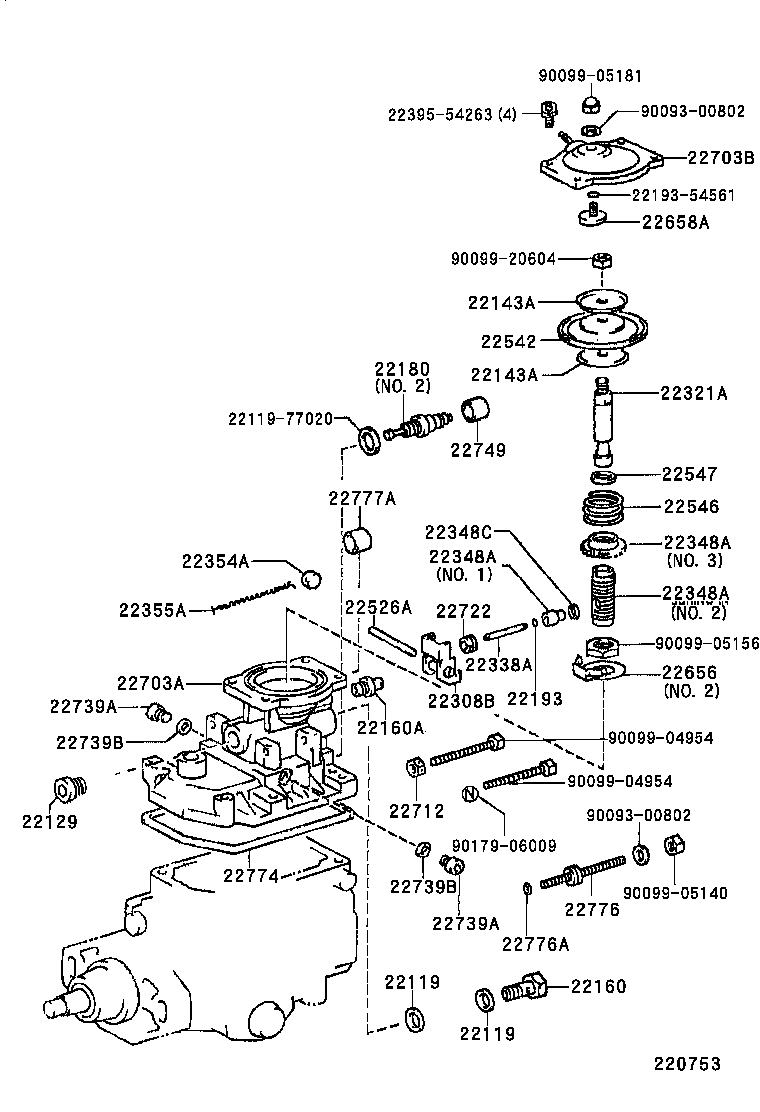  TOWN MASTERACE V WG |  INJECTION PUMP BODY