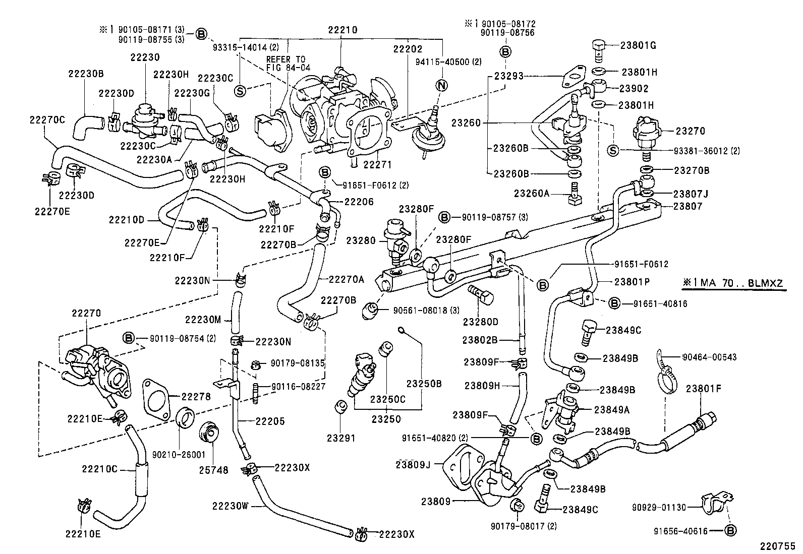  SUPRA |  FUEL INJECTION SYSTEM