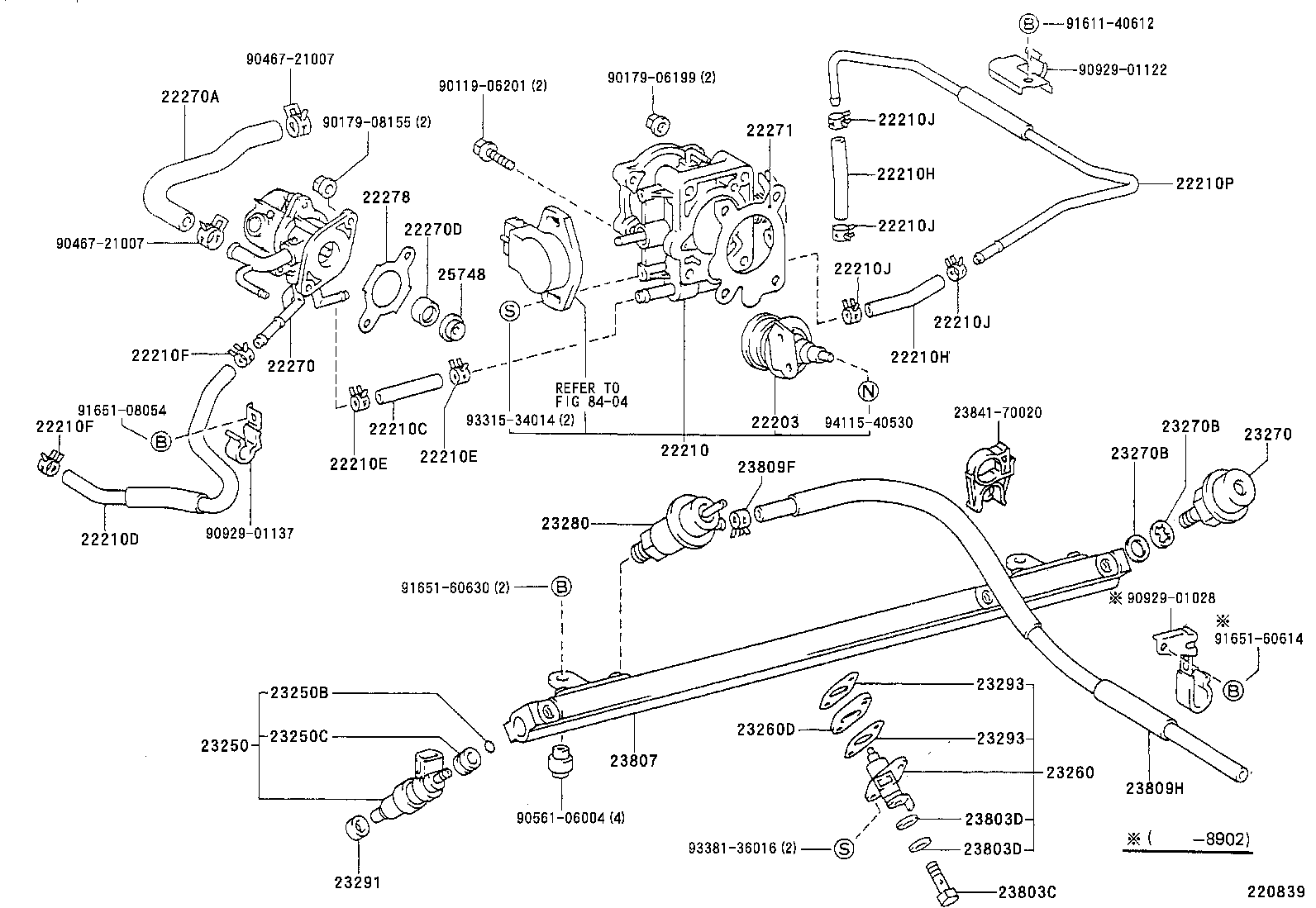  CHASER |  FUEL INJECTION SYSTEM