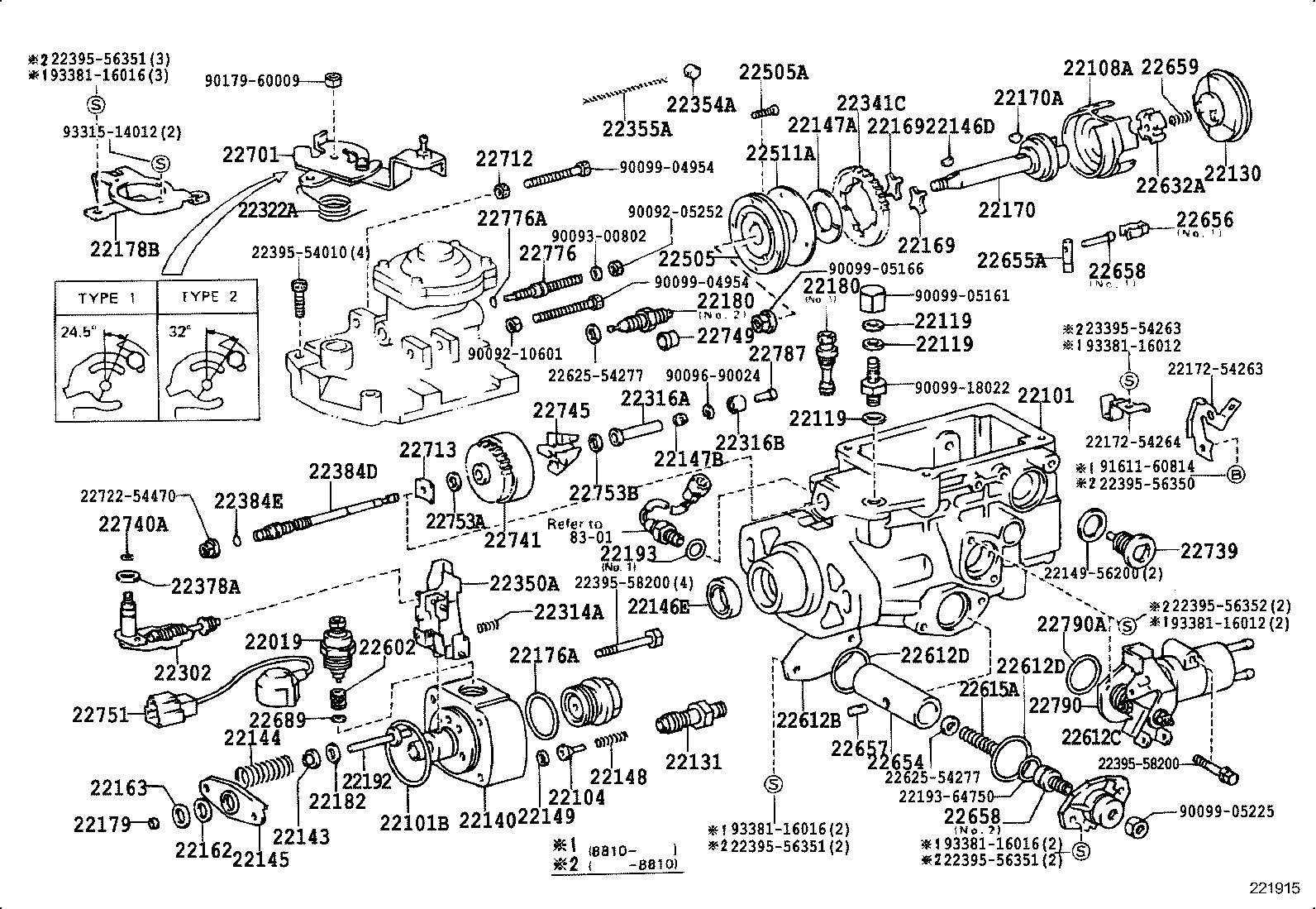  CRESTA |  INJECTION PUMP BODY