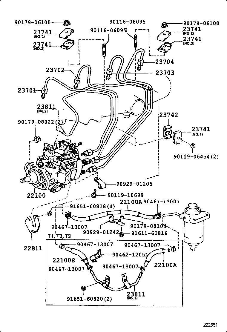  TOYOACE DYNA |  INJECTION PUMP ASSEMBLY