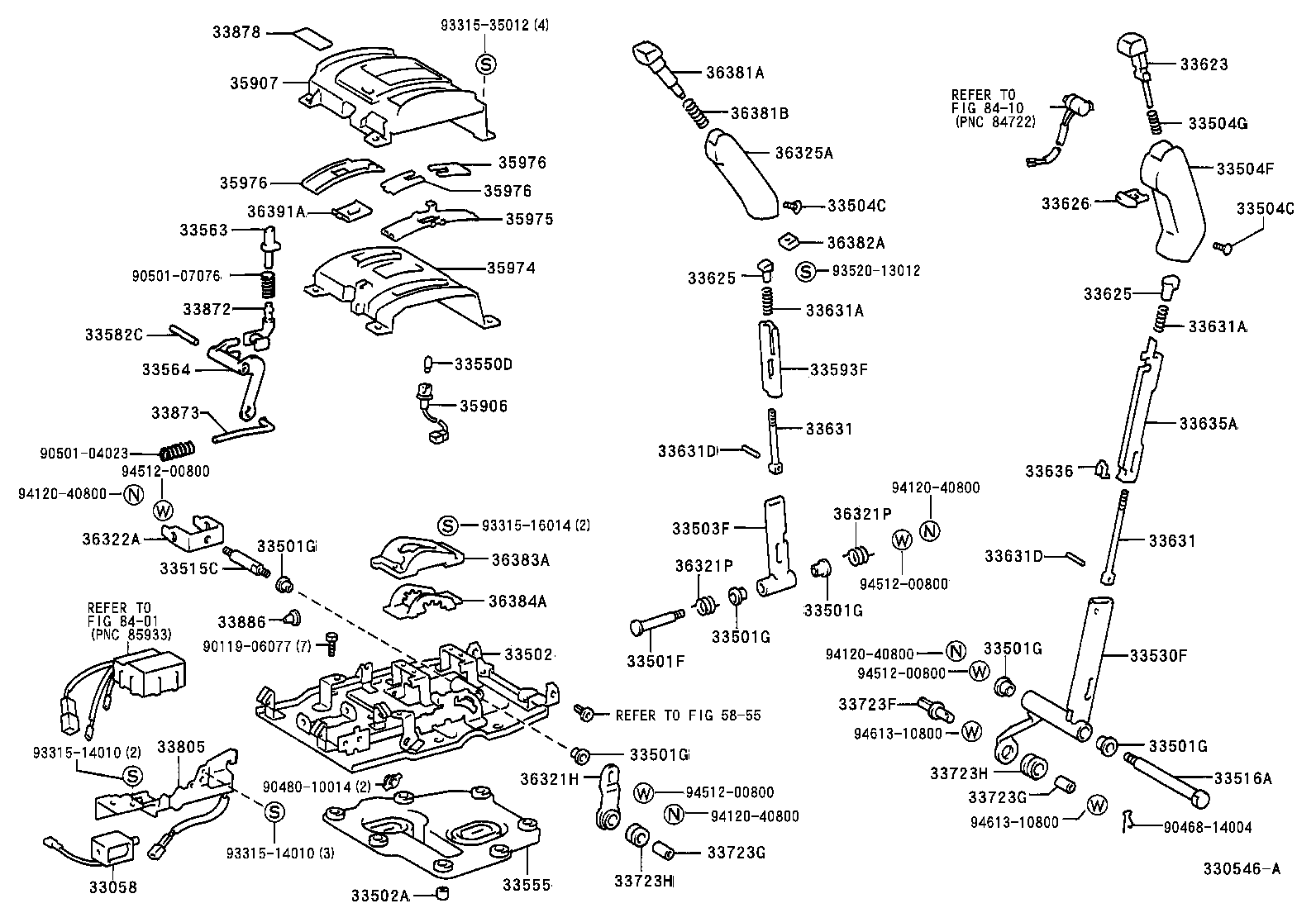  HILUX |  SHIFT LEVER RETAINER