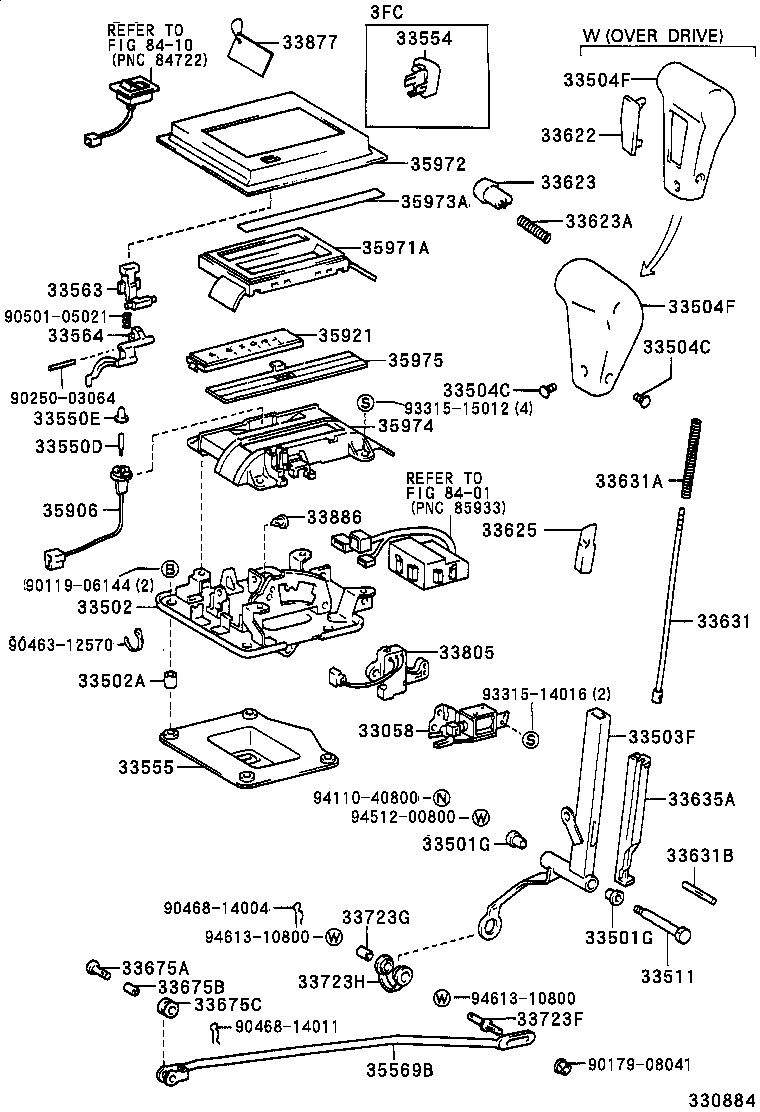  MARK 2 V WG |  SHIFT LEVER RETAINER
