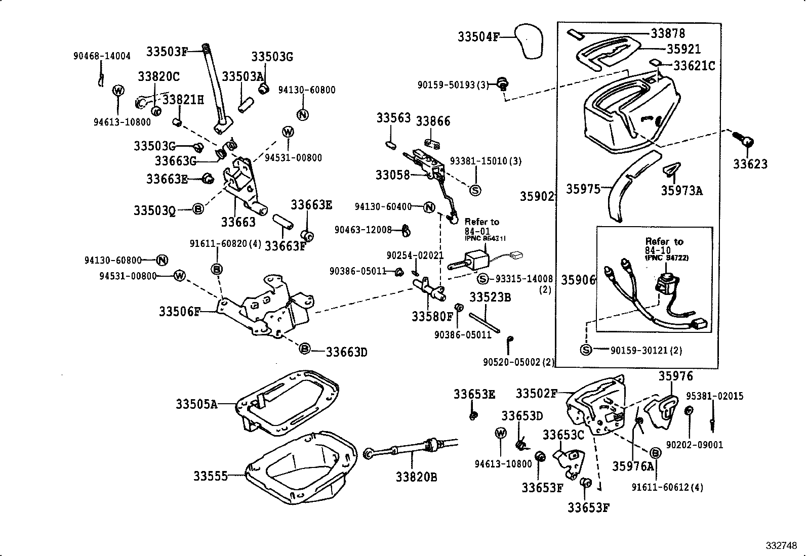  HIACE TRUCK |  SHIFT LEVER RETAINER