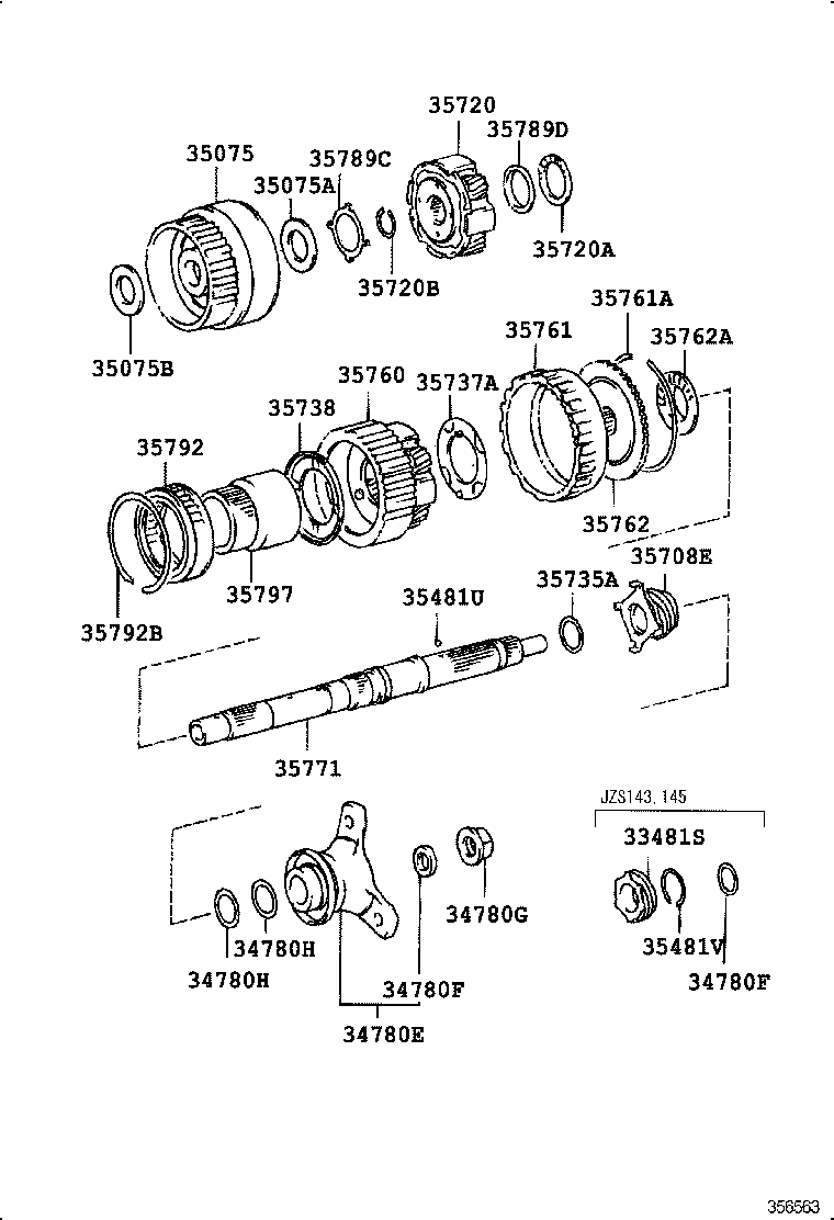 CROWN CROWN MAJESTA | PLANETARY GEAR REVERSE PISTON COUNTER GEAR ATM