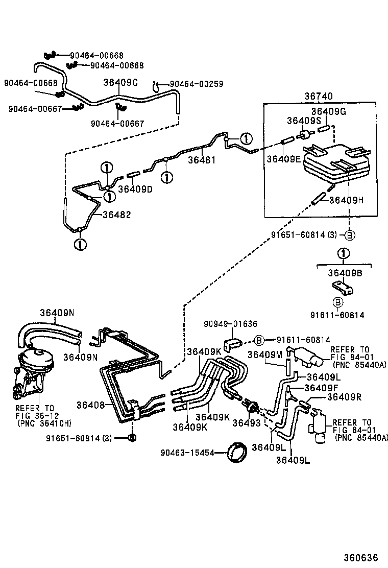  LITE TOWNACE V WG |  TRANSFER VACUUM PIPING