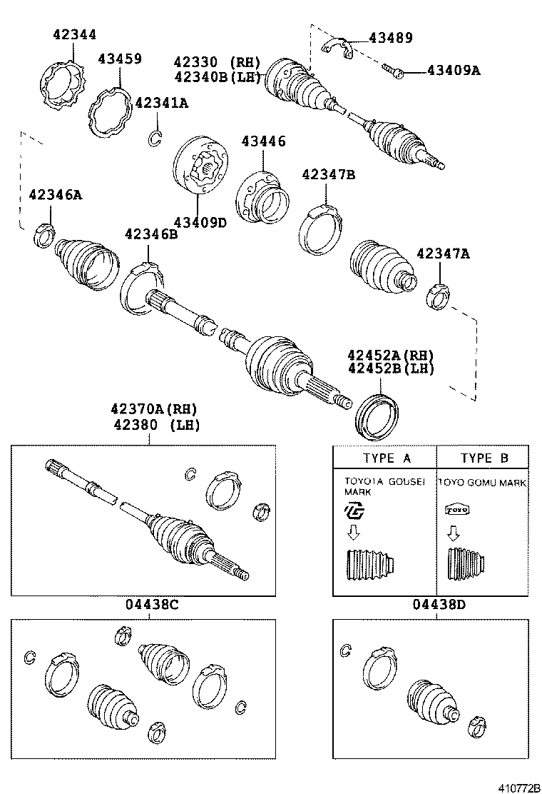  CROWN CROWN MAJESTA |  REAR AXLE SHAFT HUB