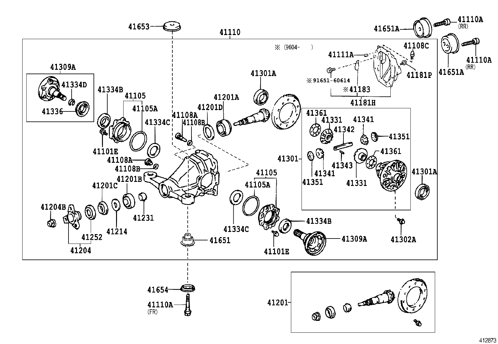 ARISTO |  REAR AXLE HOUSING DIFFERENTIAL
