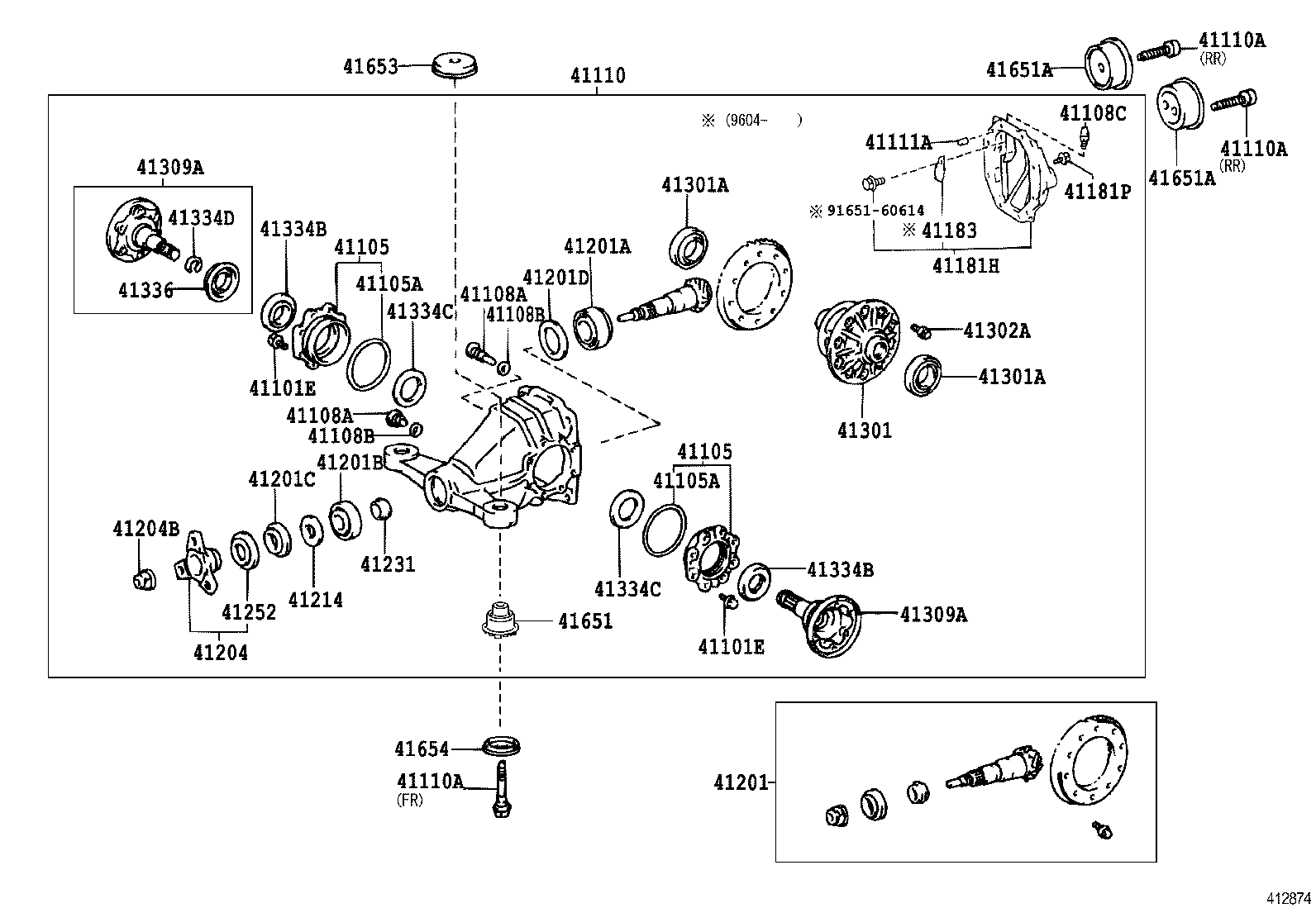 ARISTO |  REAR AXLE HOUSING DIFFERENTIAL