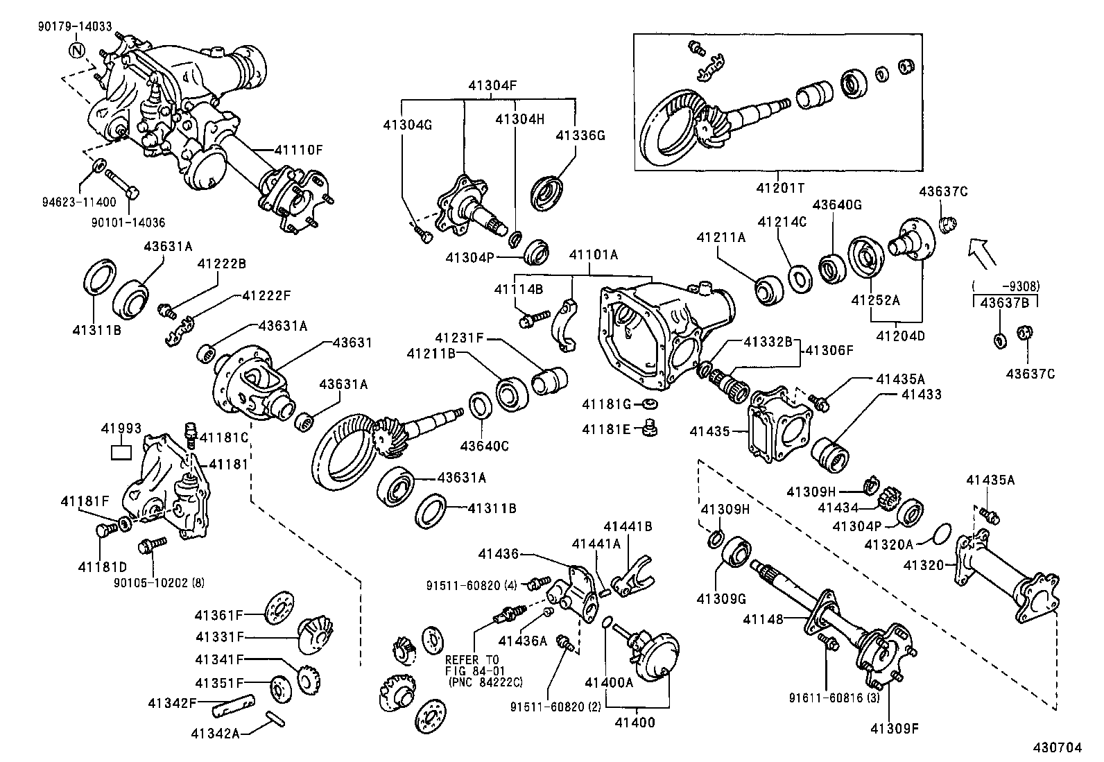  HILUX |  FRONT AXLE HOUSING DIFFERENTIAL