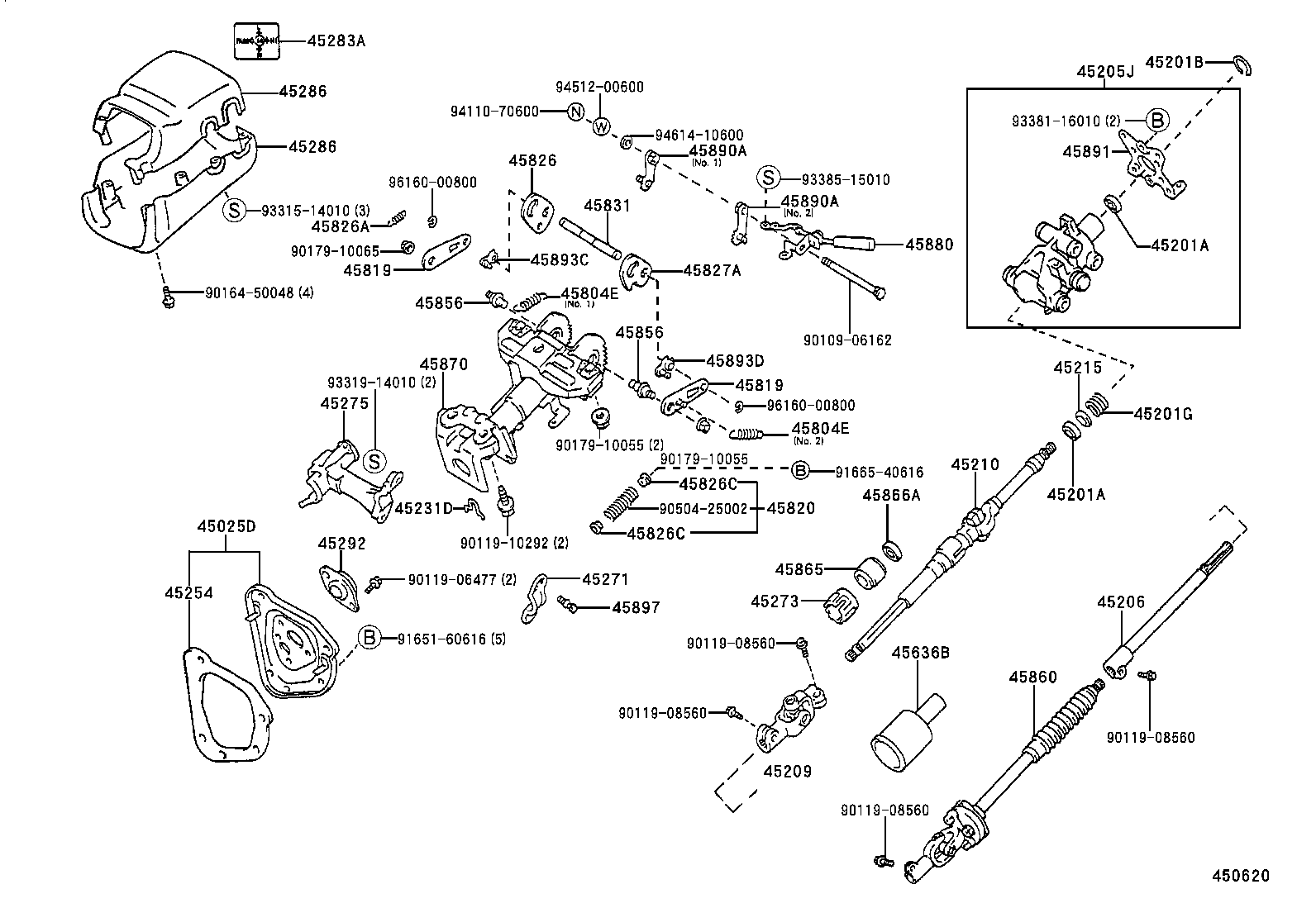HILUX | STEERING COLUMN SHAFT