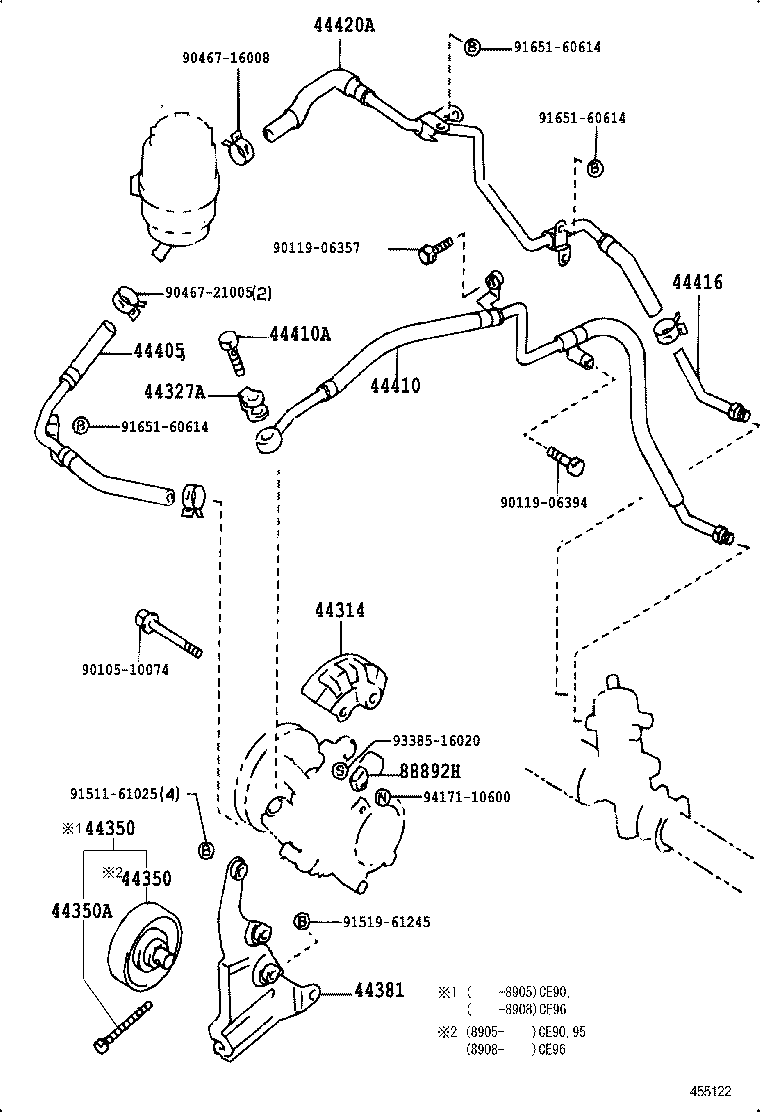  SPRINTER |  POWER STEERING TUBE