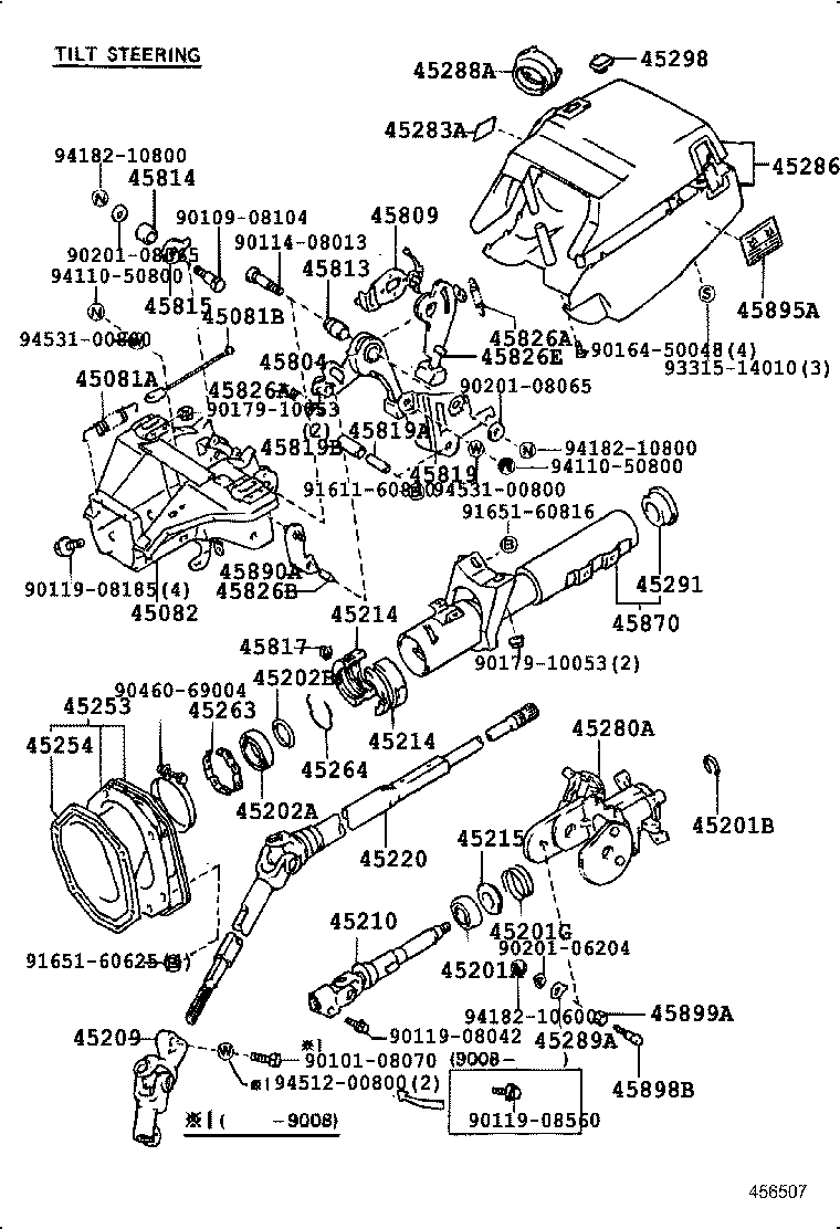  MARK 2 V WG |  STEERING COLUMN SHAFT