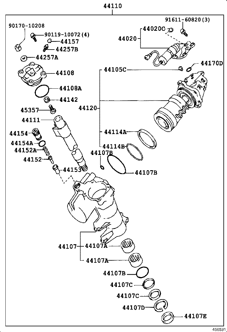  CROWN |  FRONT STEERING GEAR LINK
