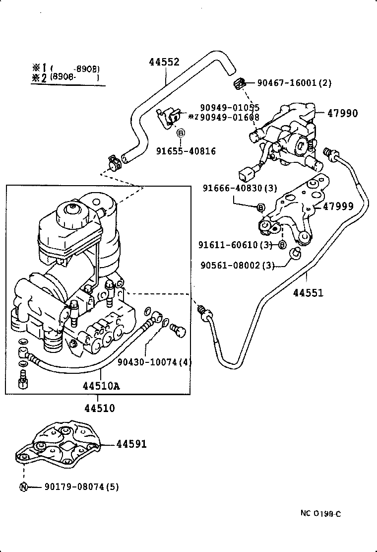  CROWN |  BRAKE TUBE CLAMP