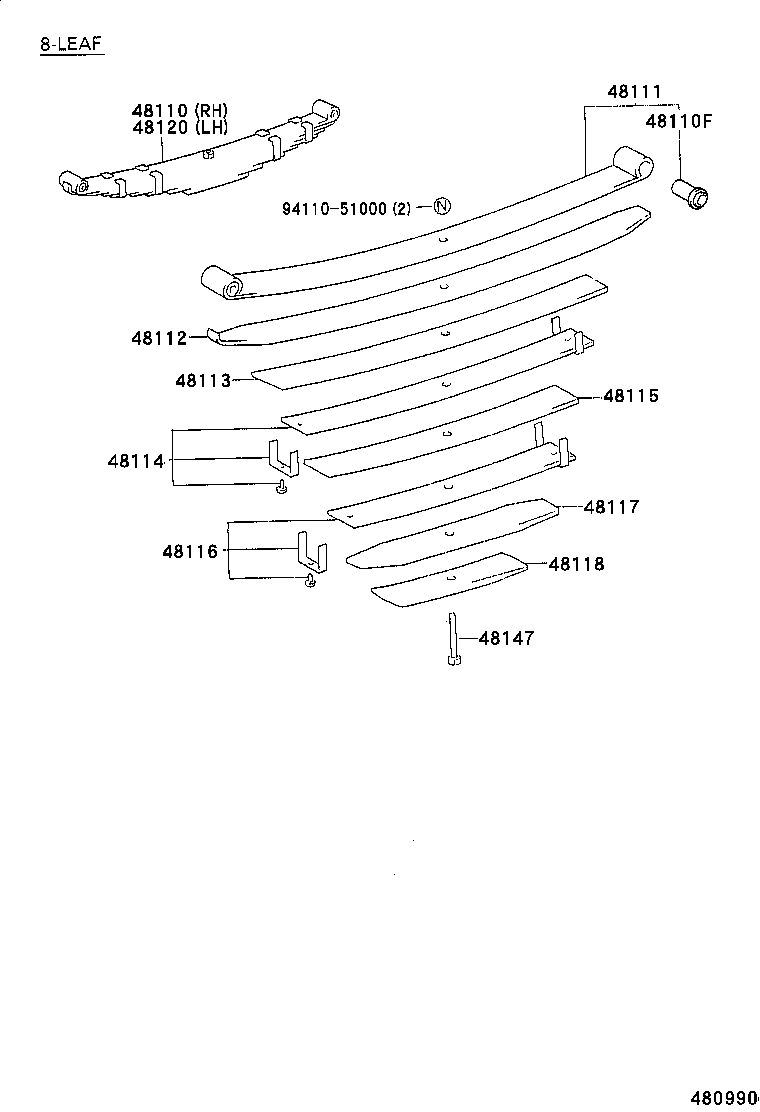  DYNA TOYOACE |  FRONT SPRING SHOCK ABSORBER