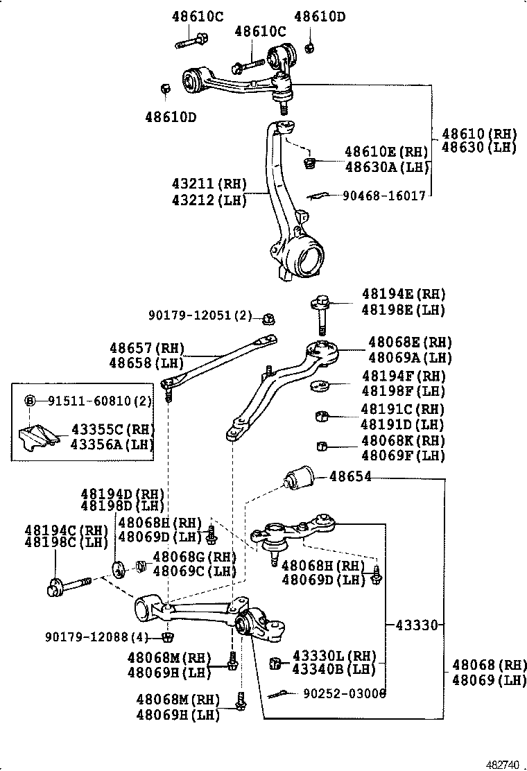  ARISTO |  FRONT AXLE ARM STEERING KNUCKLE